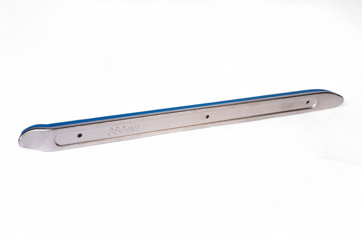 LEVAGOMMA IN ACCIAIO FORGIATO CON UN LATO RIVESTITO IN PLASTICA - LUNGHEZZA 380MM MOTOCROSS MARKETING