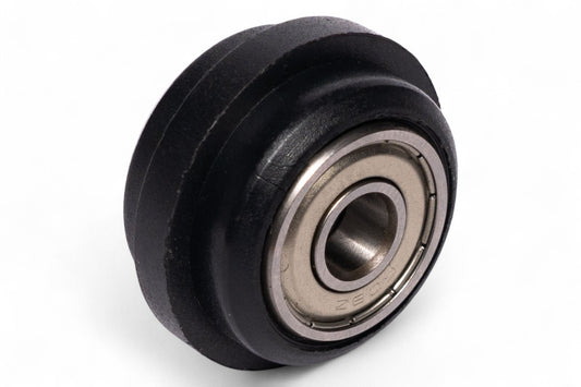 RULLINO CATENA UNIVERSALE (CON CRESTA TIPO KTM) - Ø 35MM - ATTACCO Ø 8MM - LARGHEZZA 19MM