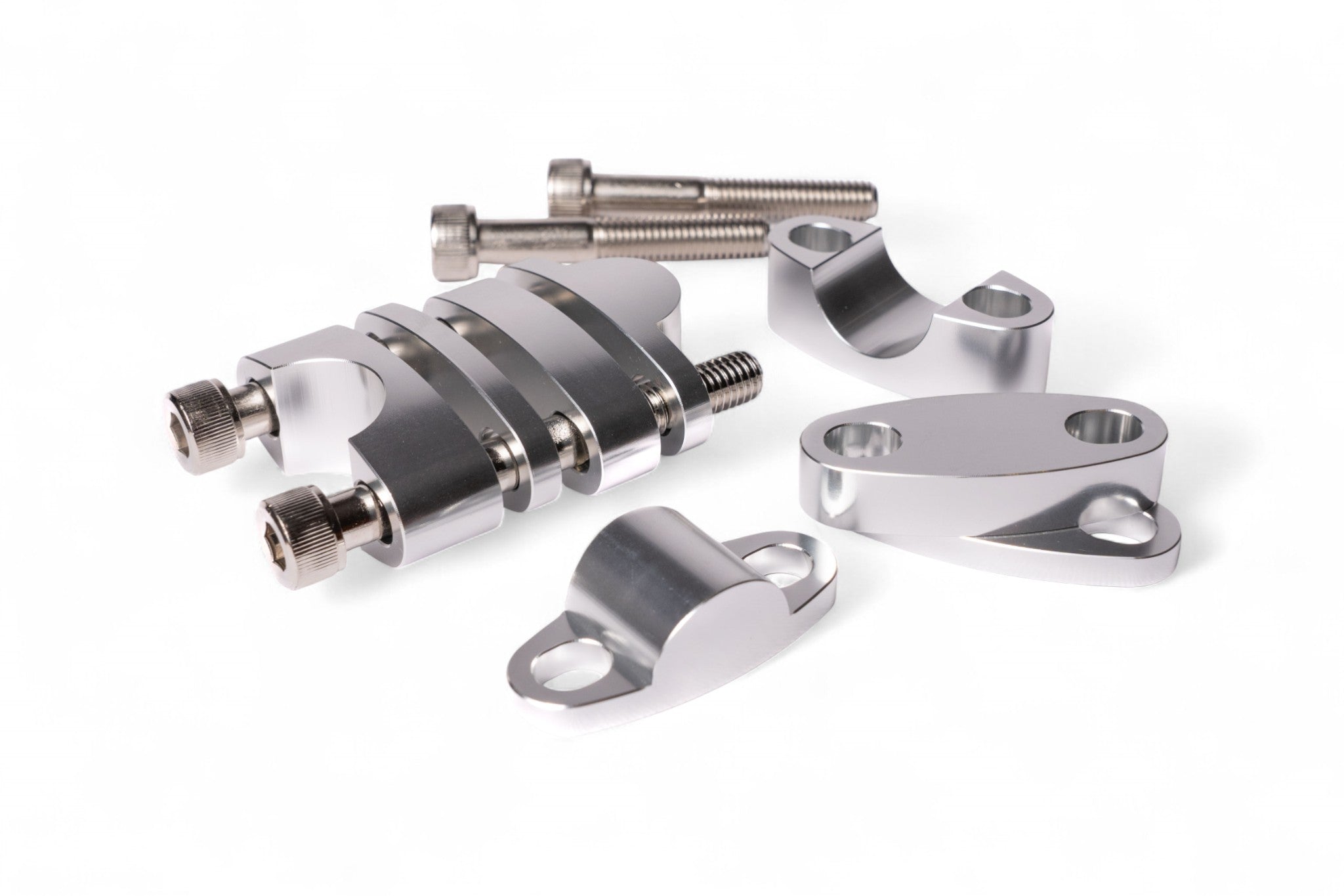 ACCESSORIO MANUBRIO KIT SPESSORI IN ALLUMINIO PER RIALZARE MANUBRI DA Ø22MM