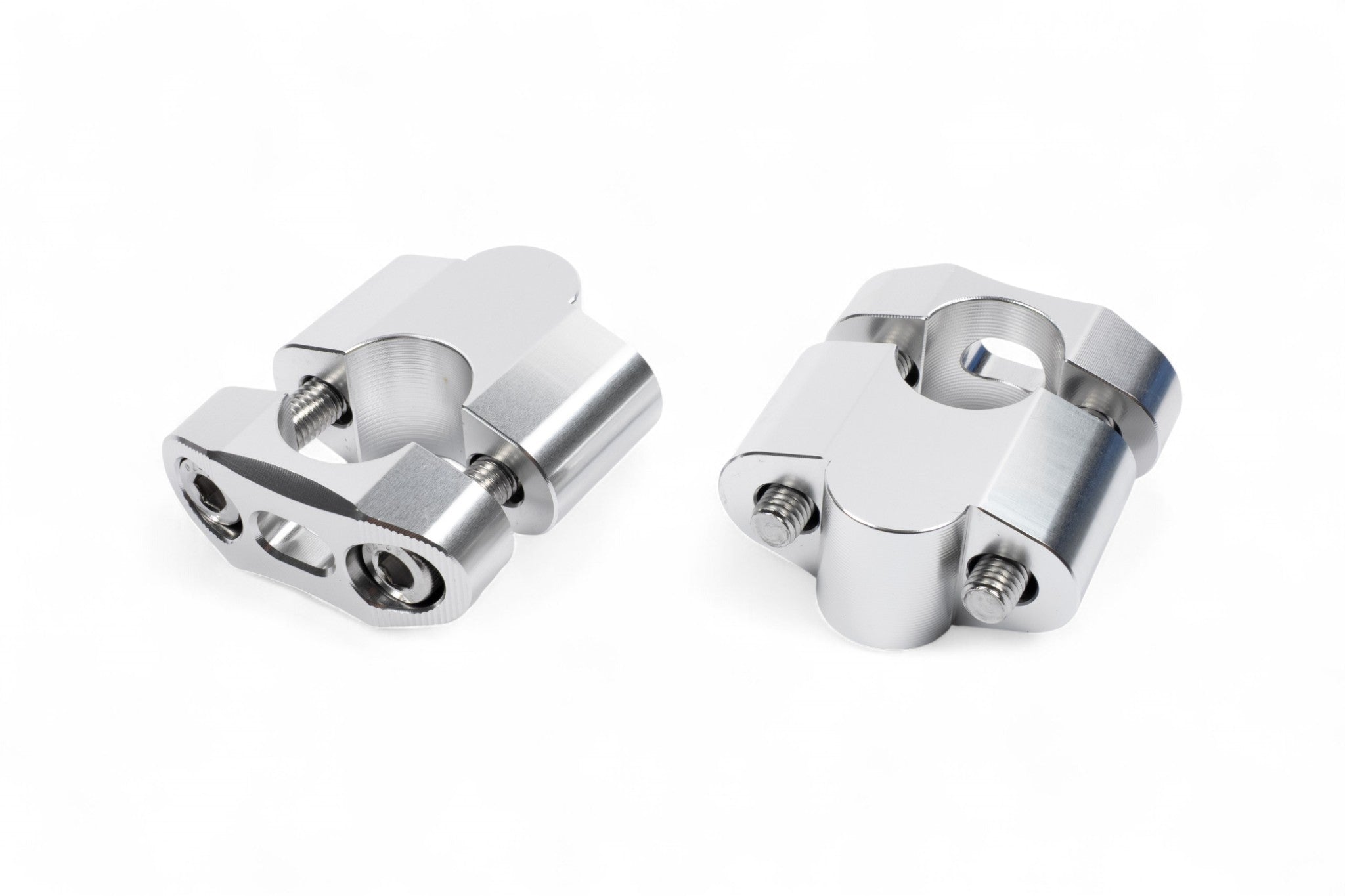 ACCESSORIO MANUBRIO SPESSORI IN ALLUMINIO ANODIZZATO DA 30MM PER RIALZARE MANUBRI DA Ø22MM