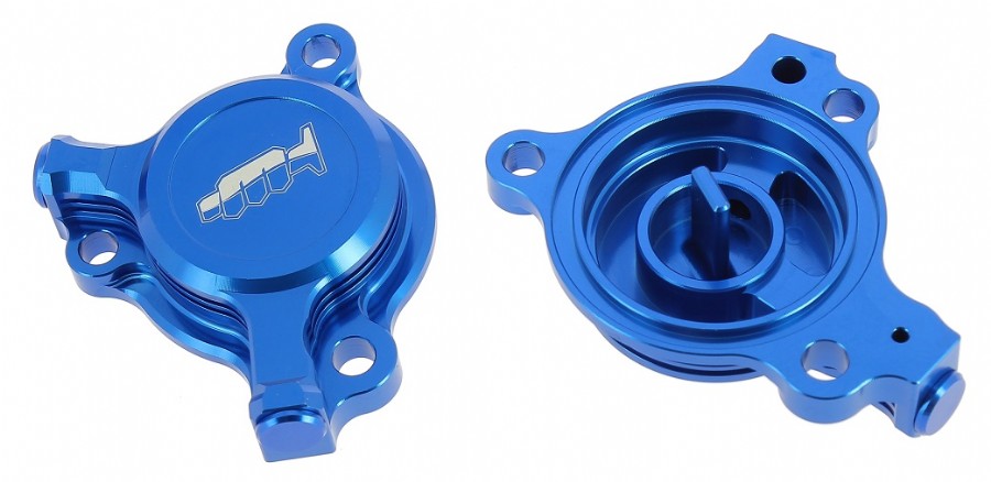COPERCHIO FILTRO OLIO - BLU YAMAHA WR 450 F (03-14) MOTOCROSS MARKETING