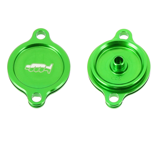 COPERCHIO FILTRO OLIO - VERDE KAWASAKI KXF 250 (05-26) MOTOCROSS MARKETING