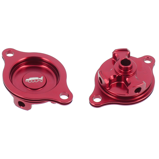 COPERCHIO FILTRO OLIO - ROSSO HONDA CRF 450X (05-16) MOTOCROSS MARKETING