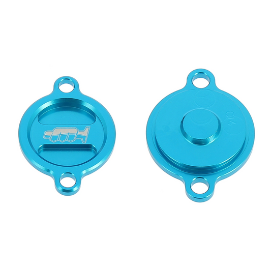 COPERCHIO FILTRO OLIO - AZZURRO HUSQVARNA FE 501 (17-26) MOTOCROSS MARKETING