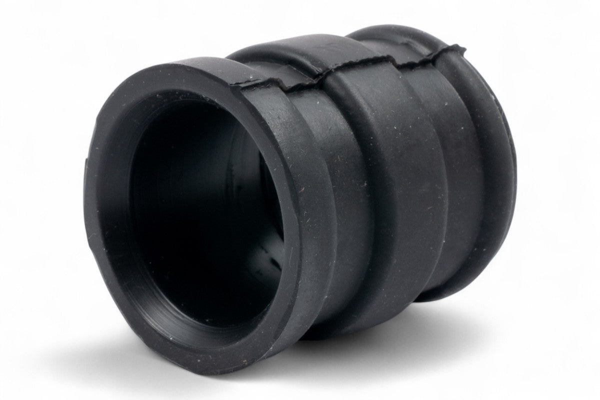 MANICOTTO SILENZIATORE IN GOMMA NERO - Ø INTERNO 29MM DA UN LATO/30MM DALL'ALTRO, LUNGHEZZA 45MM MOTOCROSS MARKETING