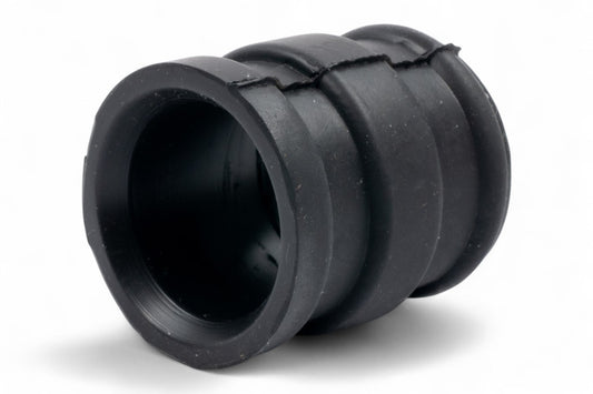 MANICOTTO SILENZIATORE IN GOMMA NERO - Ø INTERNO 29MM DA UN LATO/30MM DALL'ALTRO, LUNGHEZZA 45MM MOTOCROSS MARKETING