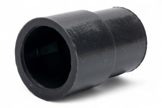 MANICOTTO SILENZIATORE IN GOMMA NERO - Ø INTERNO 18MM DA UN LATO/20MM DALL'ALTRO, LUNGHEZZA 40MM MOTOCROSS MARKETING
