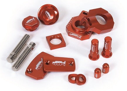 KIT PARTICOLARI IN ALLUMINIO - ARANCIONE KTM SX 150 (09-12) MOTOCROSS MARKETING
