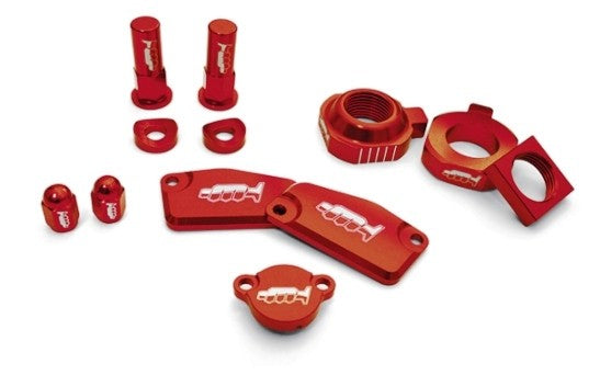 KIT PARTICOLARI IN ALLUMINIO - ARANCIONE KTM FREERIDE 250 (14-17) MOTOCROSS MARKETING