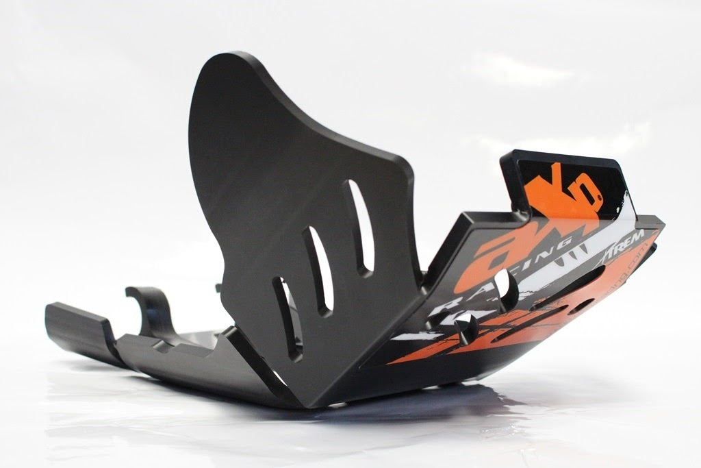 PARAMOTORE KTM EXC-F 350 (17-23) AXP RACING 8MM NERO