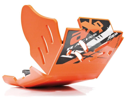 PARAMOTORE KTM EXC-F 350 (17-23) AXP RACING 8MM ARANCIONE