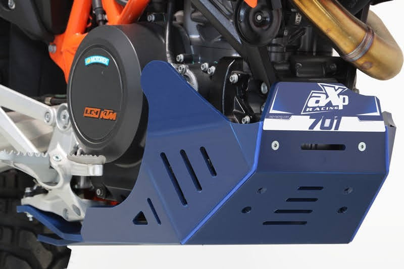PARAMOTORE HUSQVARNA ENDURO 701 (16-25) AXP RACING 8MM BLU