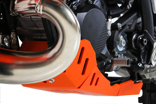 PARAMOTORE KTM EXC 250 (24-26) AXP RACING 8MM ARANCIONE
