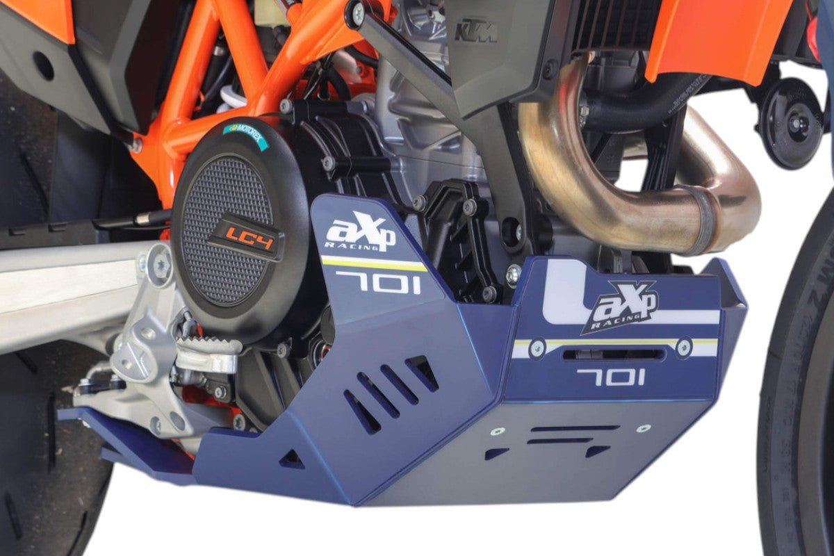 PARAMOTORE HUSQVARNA ENDURO 701 (26) AXP RACING 8MM BLU