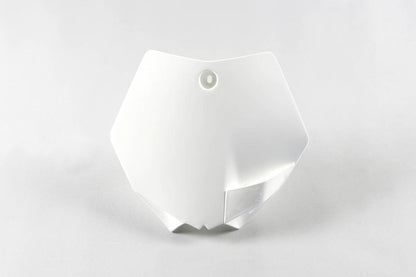 TABELLA PORTANUMERO ANTERIORE COMPATIBILE CON KTM SX 65 2009-2015 bianco