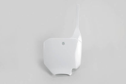 TABELLA PORTANUMERO ANTERIORE COMPATIBILE CON HONDA CR 80 1996-2026 bianco