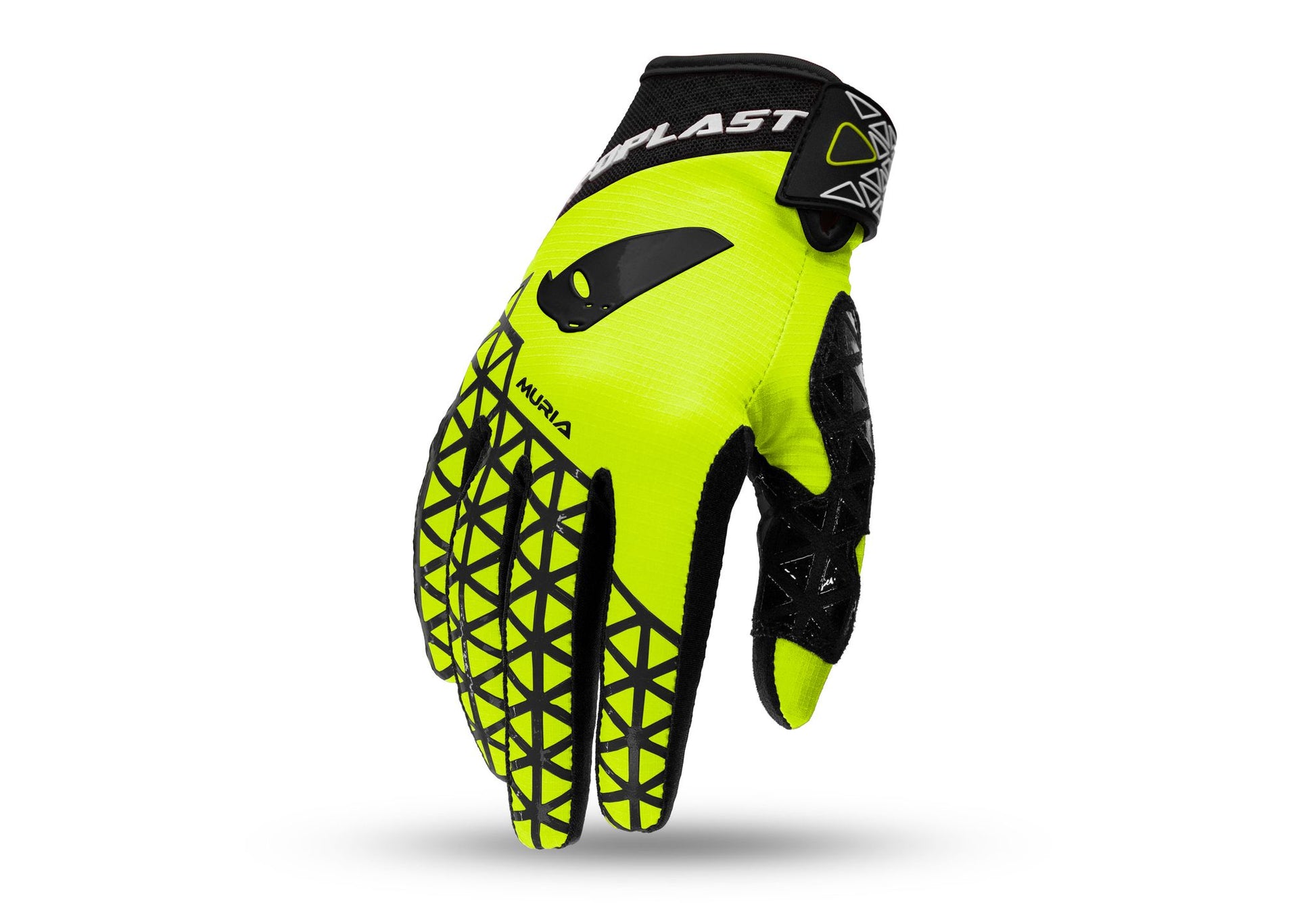 GUANTI MOTOCROSS UFO MURIA GIALLO FLUO