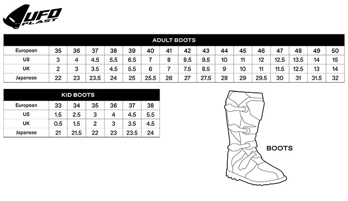 Guida alle taglie - Media