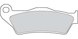 PASTIGLIE FRENO BREMBO HUSABERG 300 TE (11-14) ANTERIORE SD