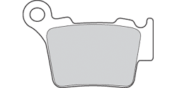 PASTIGLIE FRENO BREMBO SHERCO 450 SEF-R (15-26) POSTERIORE TT