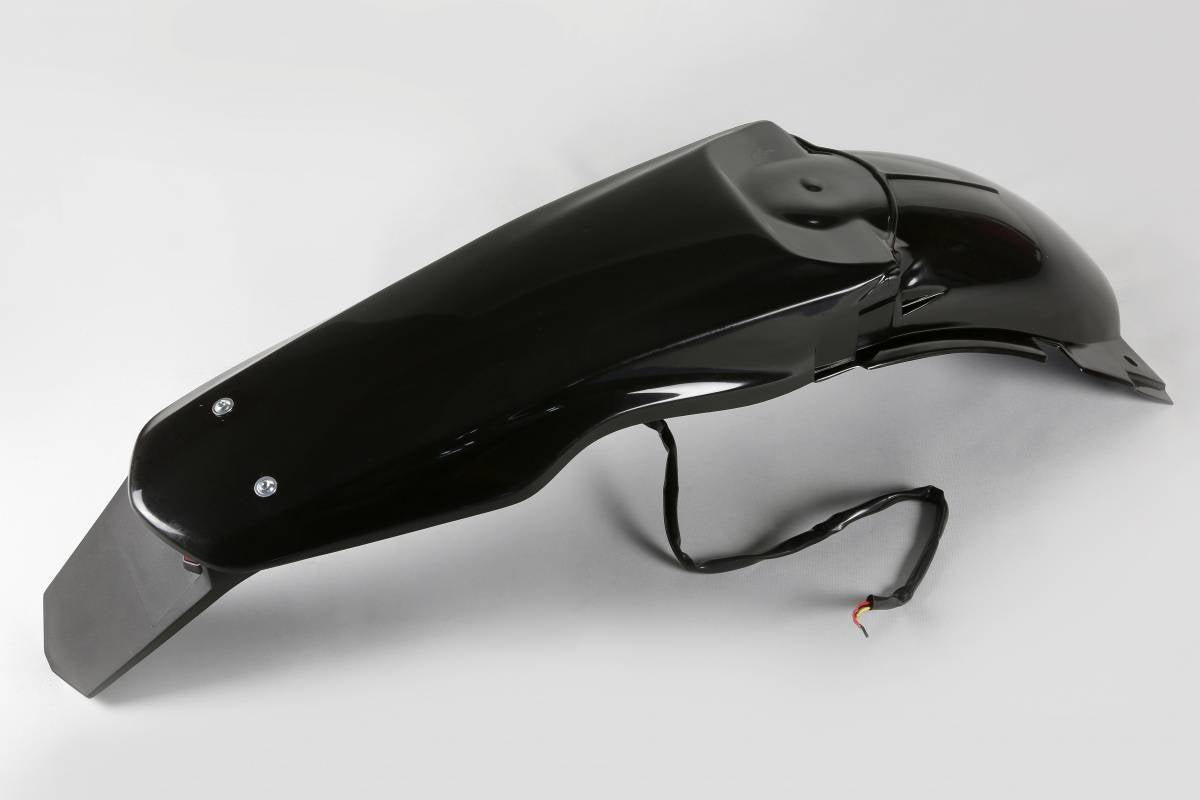PARAFANGO POSTERIORE COMPATIBILE CON SUZUKI RM 125 2001-2026 / enduro LED nero