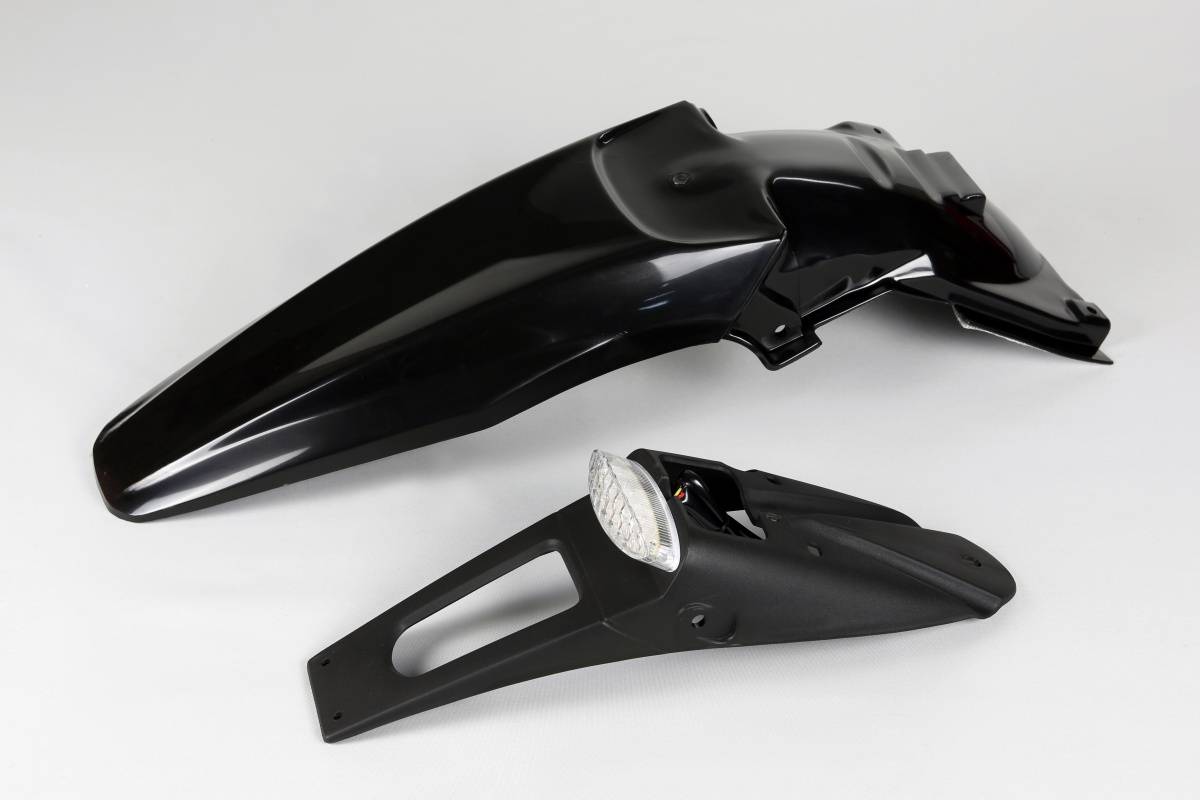 PARAFANGO POSTERIORE COMPATIBILE CON KAWASAKI KLX 450R 2007-2026 / enduro LED nero