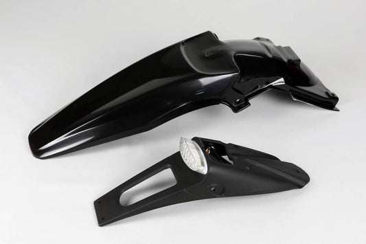 PARAFANGO POSTERIORE COMPATIBILE CON KAWASAKI KLX 450R 2007-2026 / enduro LED nero