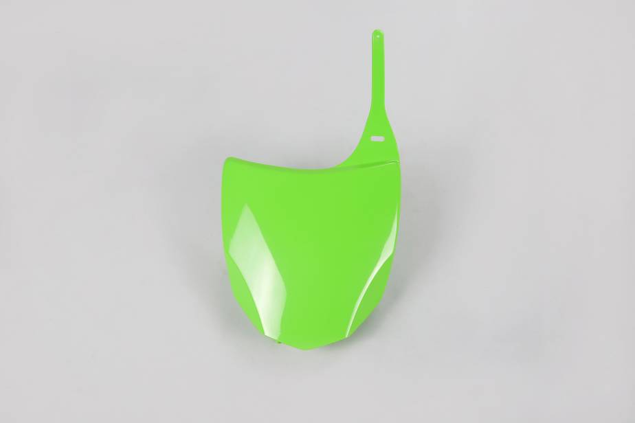 TABELLA PORTANUMERO ANTERIORE COMPATIBILE CON KAWASAKI KXF 250 2009-2012 verde