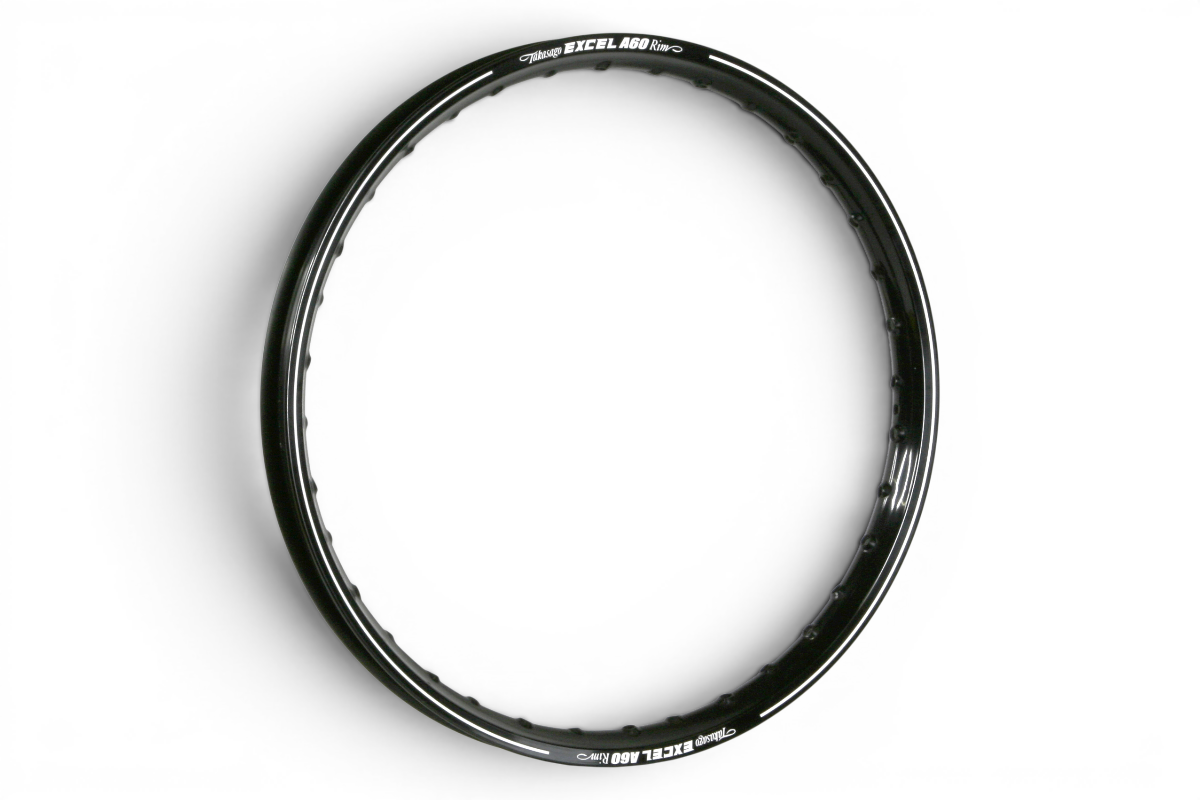 CERCHIO EXCEL TAKASAGO A60 19" X 2,15 - 32 FORI, NERO