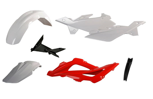 KIT PLASTICHE BIANCO/ROSSO HUSQVARNA TC 450 (06-07) CEMOTO
