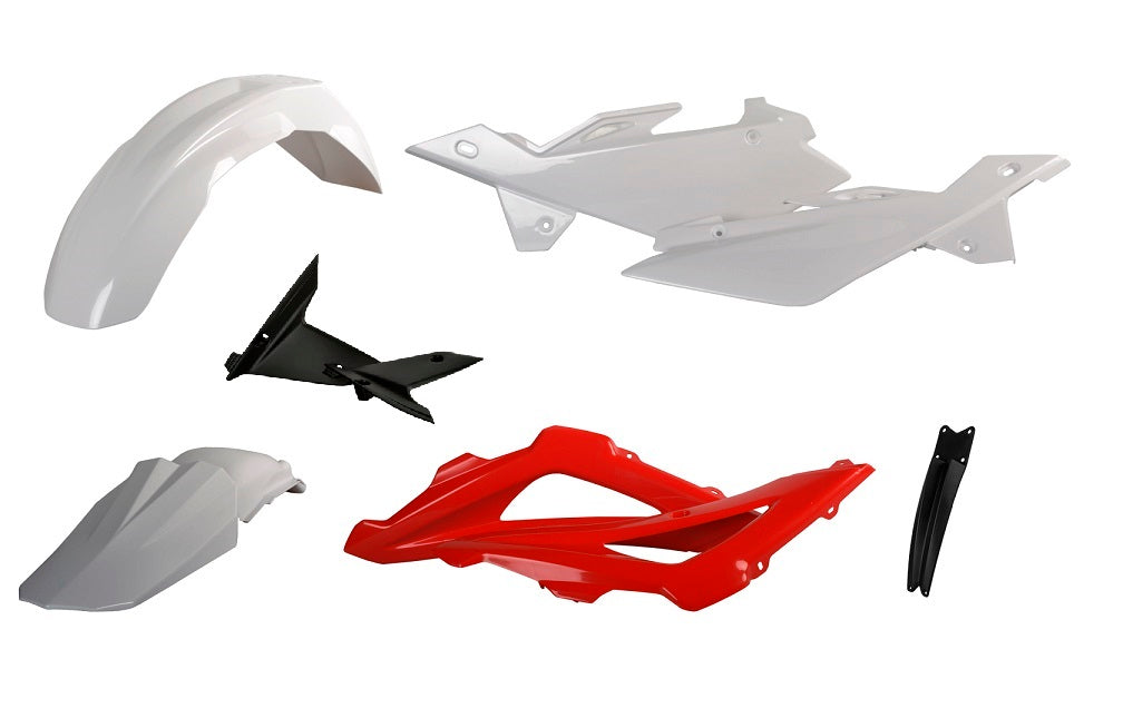 KIT PLASTICHE BIANCO/ROSSO HUSQVARNA TE 450 (07-07) CEMOTO