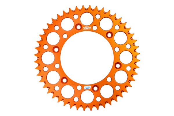 CORONA MOTOCROSS MARKETING ERGAL AUTOPULENTE KTM EXC-F 450 (03-26) 49 DENTI ARANCIONE