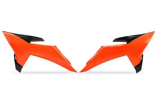 TRANSPORTADORES DE RADIADOR PARA KTM SX 150 2025-2025 / NARANJA FLUO