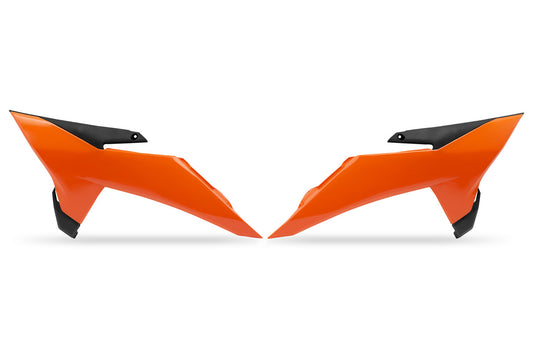 CONVOGLIATORI RADIATORE PER KTM SX 85 2025-2026 / ARANCIO