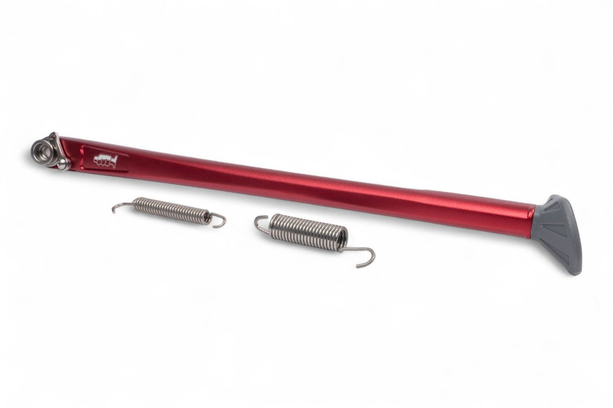 CAVALLETTO LATERALE COMPLETO - GASGAS EC250/300 18-19 - ROSSO GAS GAS EC 250 (18-19) MOTOCROSS MARKETING