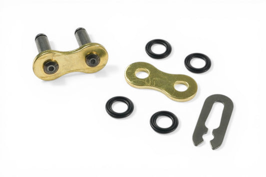 MAGLIA GIUNTO CZ - PER CATENA 520 M X-RING - ORO