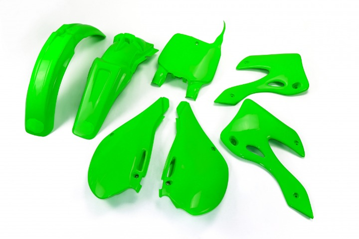 KIT-PLASTICHE-COMPATIBILE-CON-KAWASAKI-KX-125-1999-2002-VERDE-026