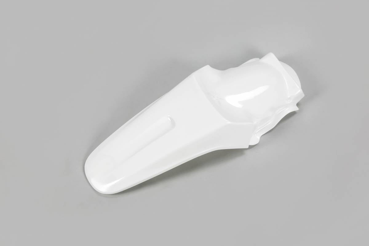 PARAFANGO POSTERIORE COMPATIBILE CON KAWASAKI KX 85 1998-2013 / restyling bianco