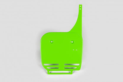 TABELLA PORTANUMERO ANTERIORE COMPATIBILE CON KAWASAKI KX 60 1984-2004 verde