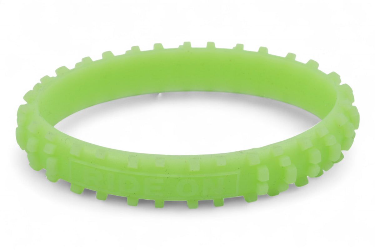 BRACCIALETTO MX - VERDE FLUO, Ø 196MM DIRTBOY