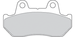 PASTIGLIE FRENO FANTIC XEF 250 (21) ANTERIORE DP BRAKES