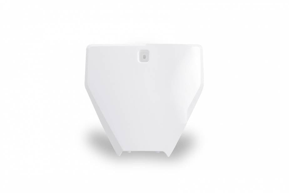 TABELLA PORTANUMERO ANTERIORE COMPATIBILE CON HUSQVARNA FC 450 2016-2022 bianco 20-25