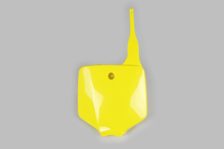 TABELLA PORTANUMERO ANTERIORE COMPATIBILE CON SUZUKI RM 65 2003-2025 giallo