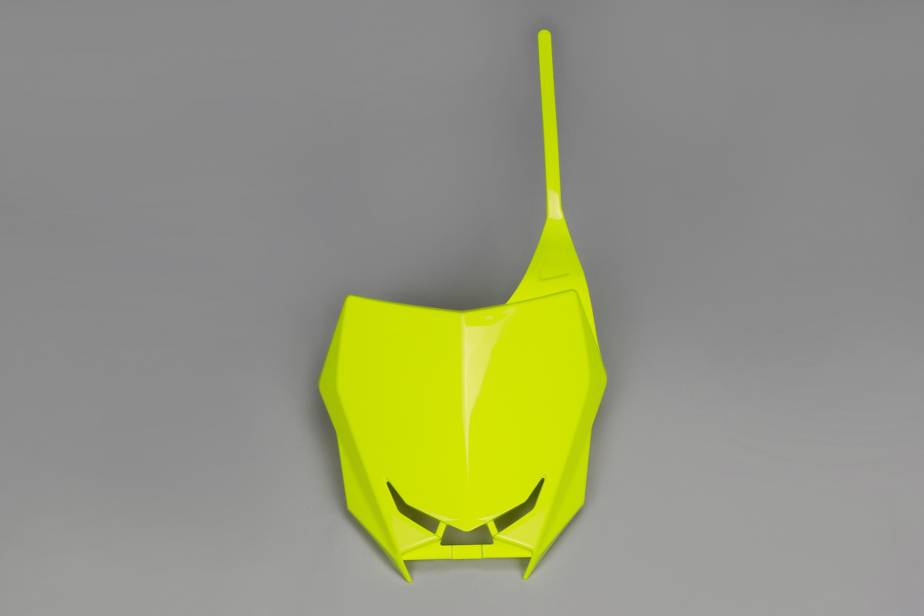 TABELLA PORTANUMERO ANTERIORE COMPATIBILE CON SUZUKI RMZ 450 2018-2026 giallo fluo
