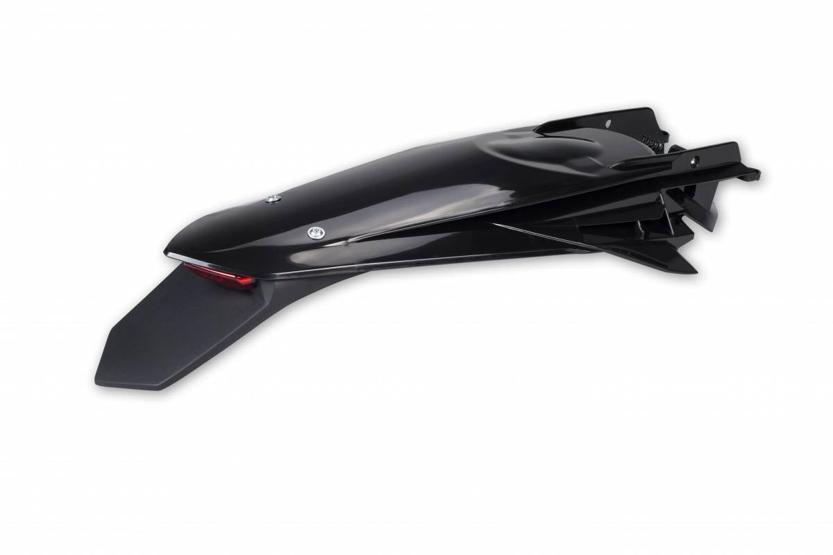 PARAFANGO POSTERIORE COMPATIBILE CON KTM EXC 300 2020-2023 / enduro LED nero