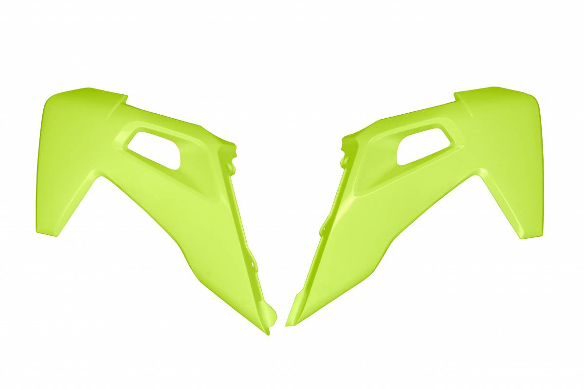CONVOGLIATORI-RADIATORE-COMPATIBILE-CON-HUSQVARNA-FC-350-2019-2022-GIALLO FLUO-DFLU