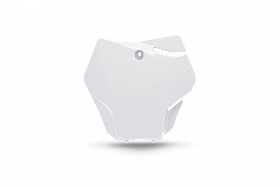 TABELLA PORTANUMERO ANTERIORE COMPATIBILE CON GAS GAS MC-F 450 2021-2023 bianco