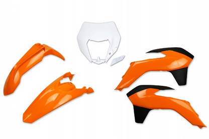 KIT-PLASTICHE-COMPATIBILE-CON-KTM-EXC-F-350-2014-2016-con-portafaro-OEM 14-999