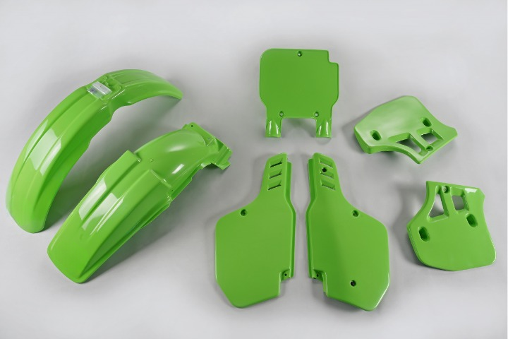 KIT-PLASTICHE-COMPATIBILE-CON-KAWASAKI-KX-250-1989-1989-VERDE-026