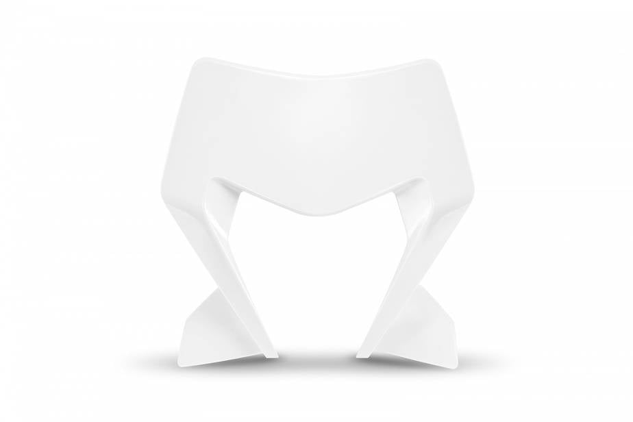MASCHERINA-PORTAFARO-COMPATIBILE-CON-KTM-EXC-250-2024-2026-plastica-di-ric.-portafaro-OEM-BIANCO 20-25-042